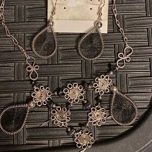 Beautiful Black jewelry set